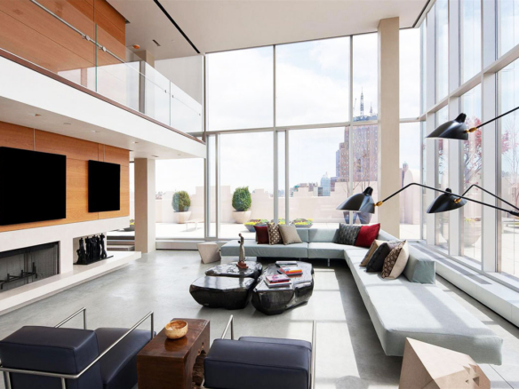 Relaxing apartment bay view